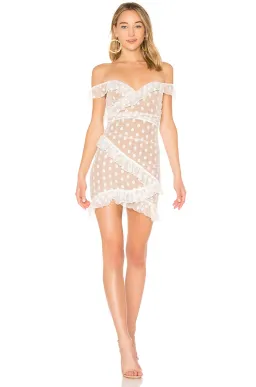 Majorelle Bandit Dress White Size S / Au 8 for rent on The Volte - image 1