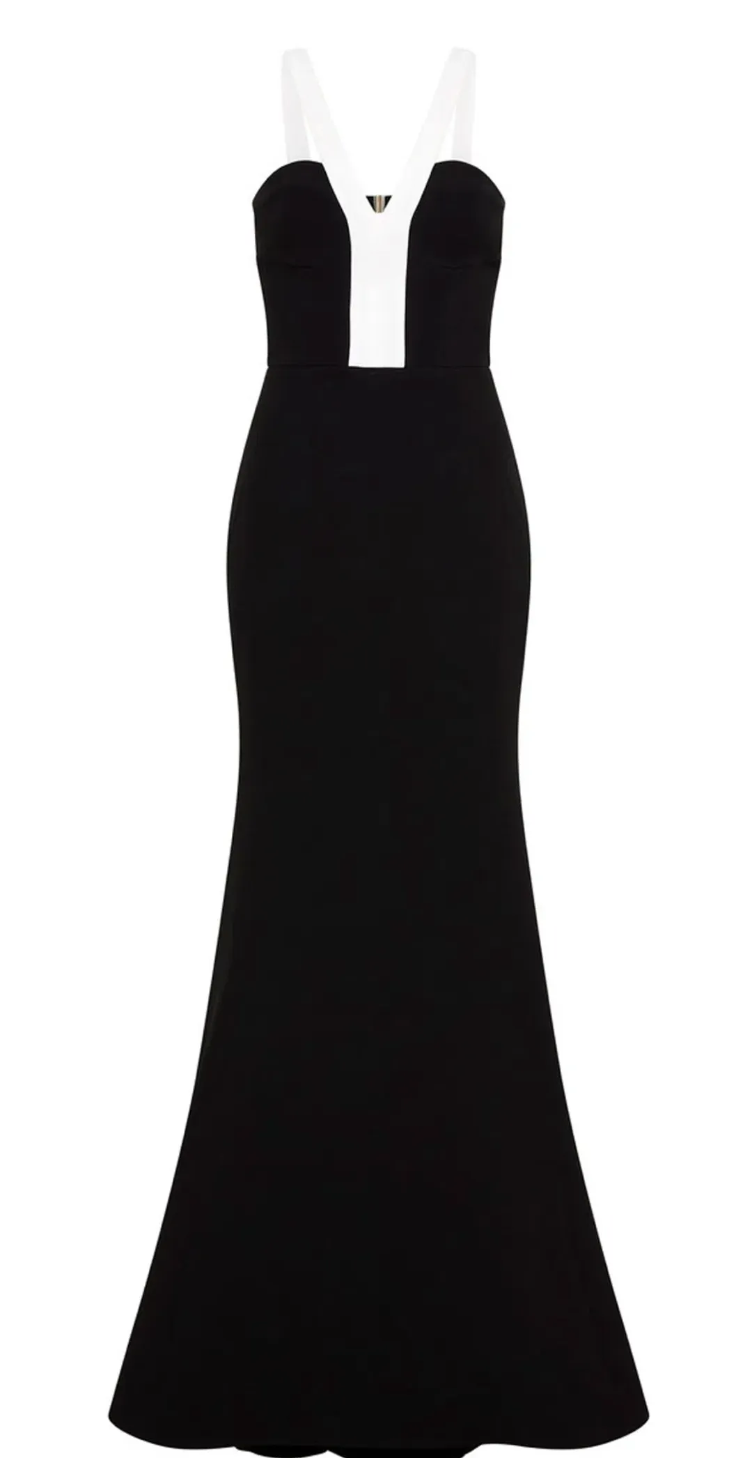Rebecca Vallance Hepburn Full Length Gown Black Size 12 for rent on The Volte - main image