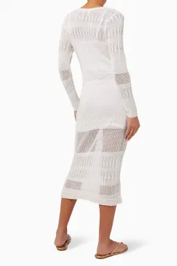 Suboo Harper Knit Kaftan White Size 12/L for rent on The Volte - image 3