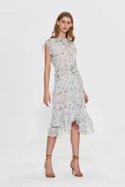 Sir The Label Posey Panelled Gown Floral Size 8 for rent on The Volte - image 1