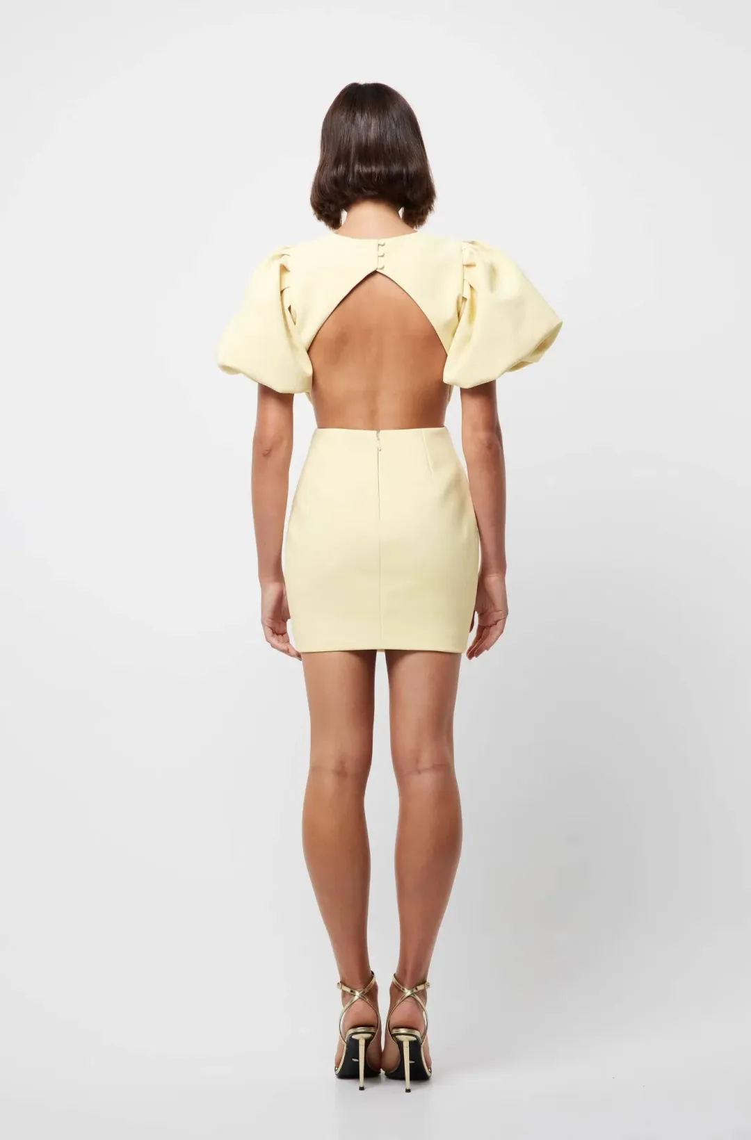Mossman Splendour Mini Dress Yellow Size 12 for rent on The Volte - main image