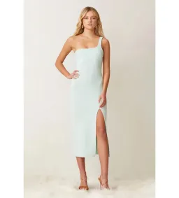 Bec & Bridge Ariel Midi Dress Mint Green Size 10 for rent on The Volte - image 1