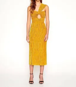 Alice McCall Power Lady Dress in Yellow Size 6 for rent on The Volte - image 1