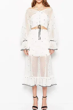 Alice McCall Le Lady Skirt White Size 6  for rent on The Volte - image 1