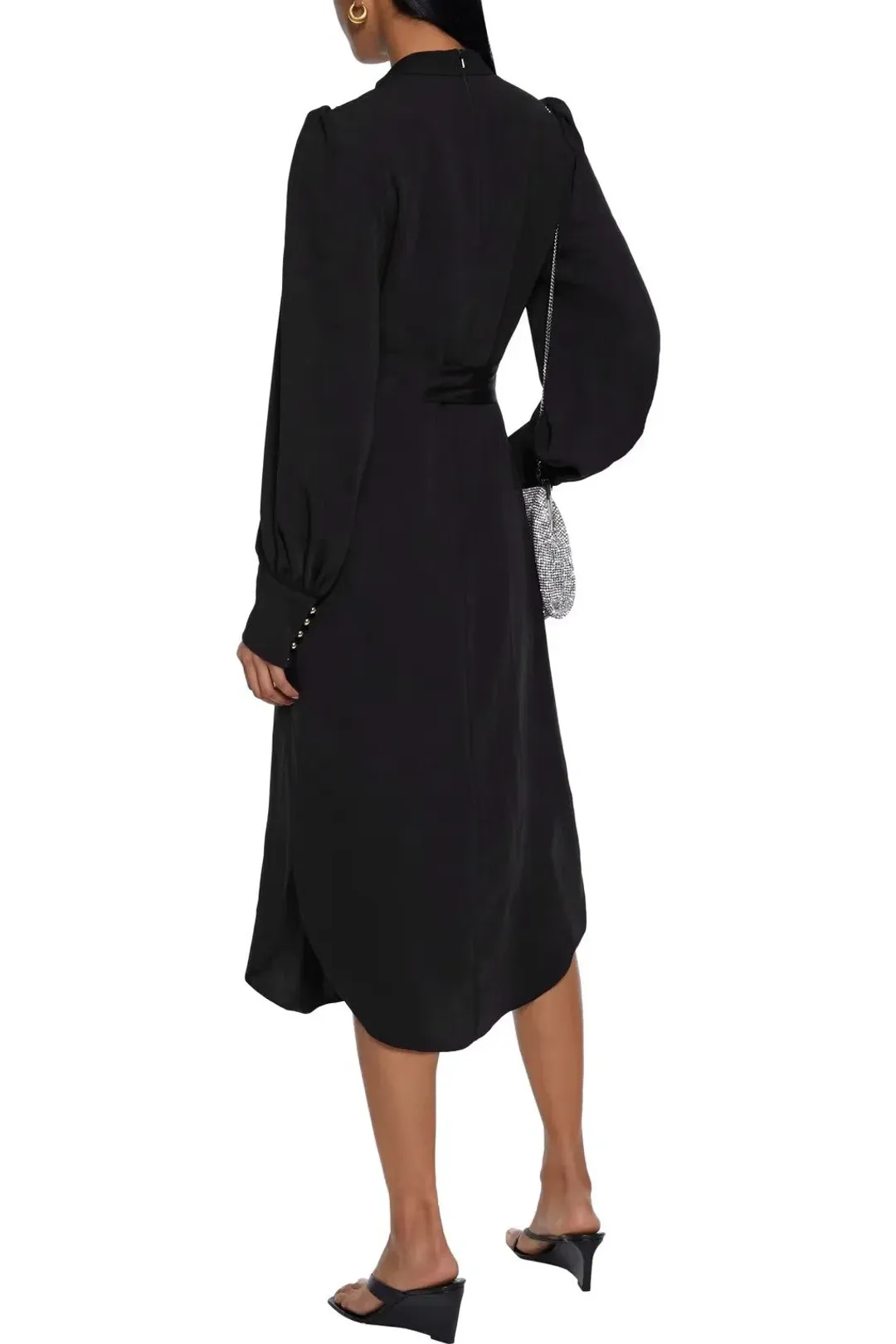 Zimmermann Espionage Chain Dress Black Size 2/Au 12 for rent on The Volte - main image