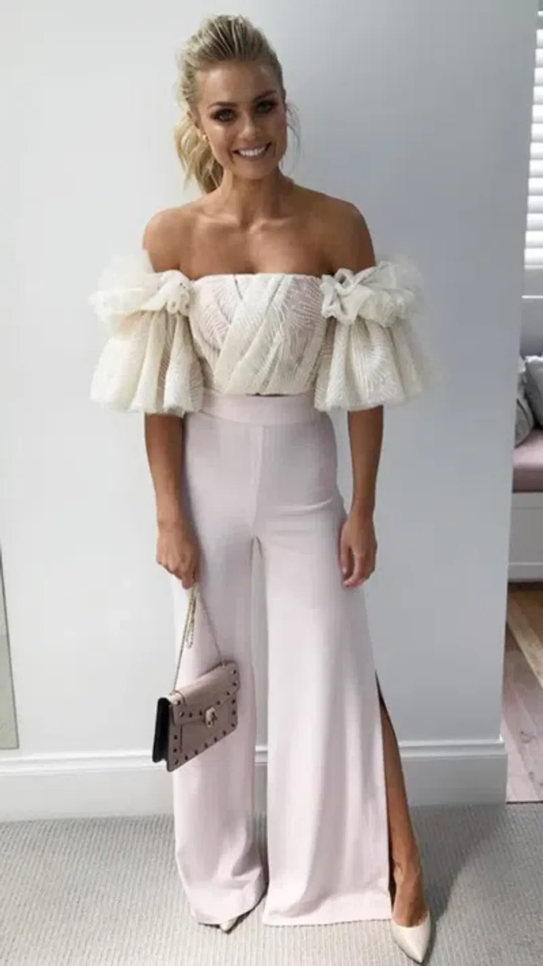 Acler Marlow Bodice Cream Size 10 for rent on The Volte - main image