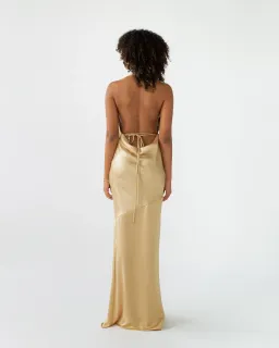 Arcina Ori Daniella Dress Gold Size XS / Au 6 for rent on The Volte - image 4