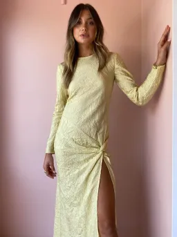 Sir the Label Maev Gown Yellow Size 0 for rent on The Volte - image 1