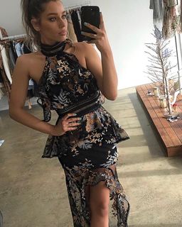 Leah Da Gloria Morgan Dress sz 6 for rent on The Volte - image 5