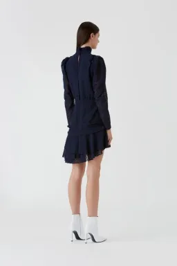 Camilla and Marc Evelyn Dress Navy Size 8 for rent on The Volte - image 3