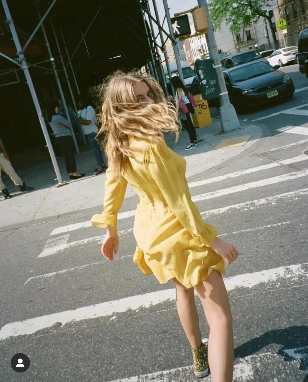 Realisation Par The Mary Jane Dress Sunflower Size XS / Au 6 for rent on The Volte - main image