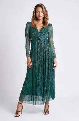 Sheike Millenium Dress Emerald Green Size 10 for rent on The Volte - image 2