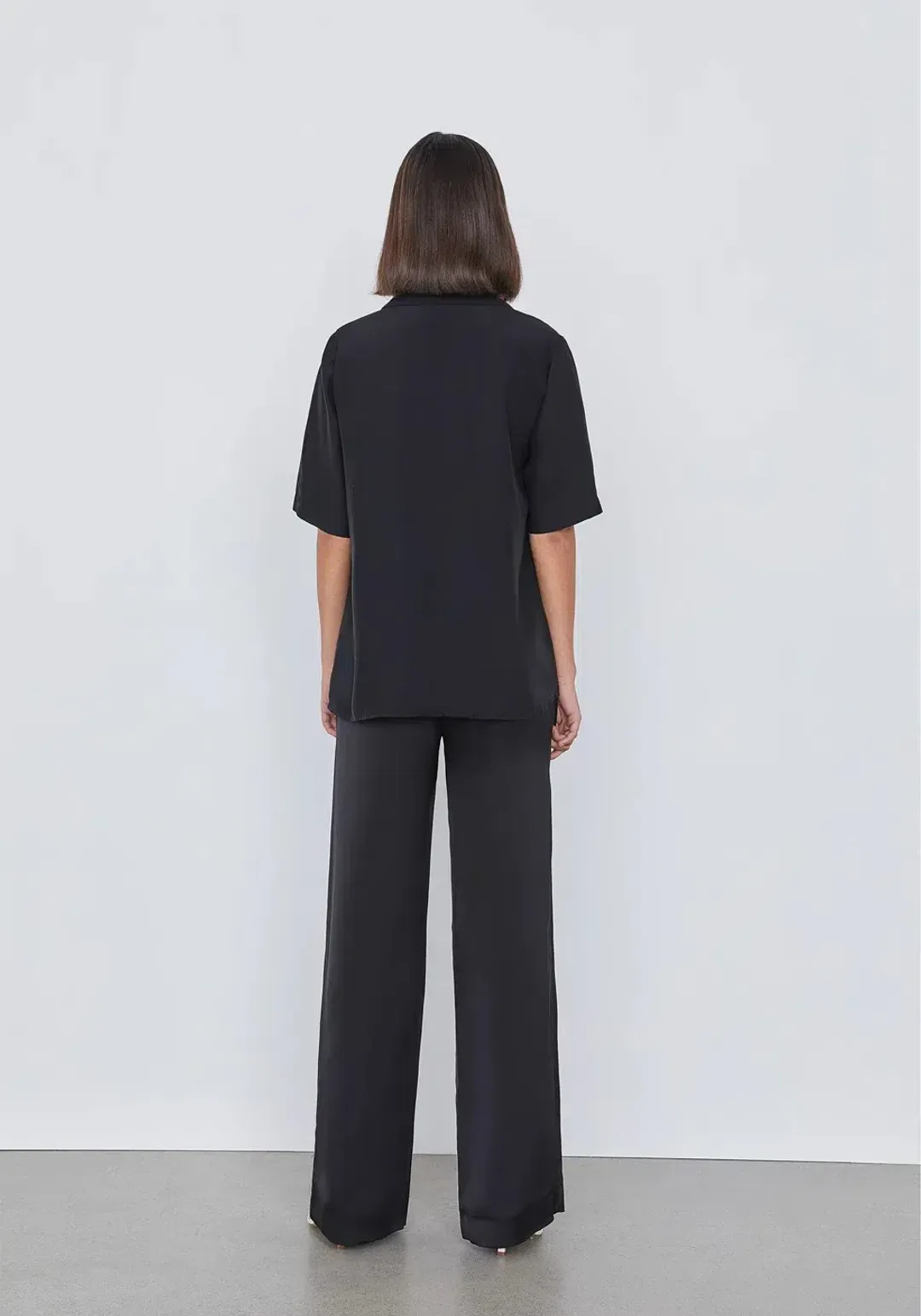 Viktoria and Woods Chorus Shirt and Pilot Pants Black Size 00 and 0/Au 4 & 6 for rent on The Volte - main image