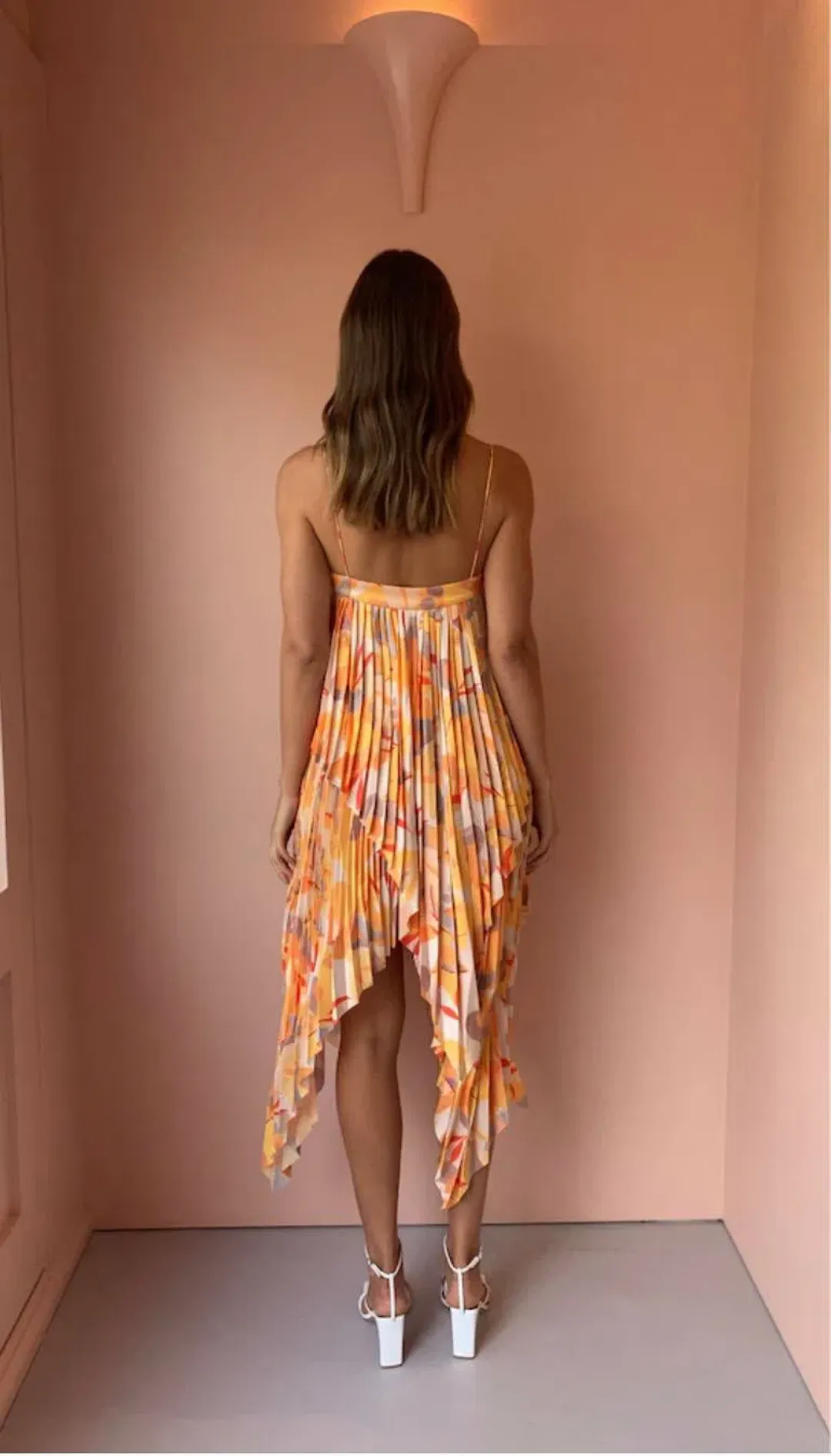 Acler Hooper Dress Print Size 8 for rent on The Volte - main image