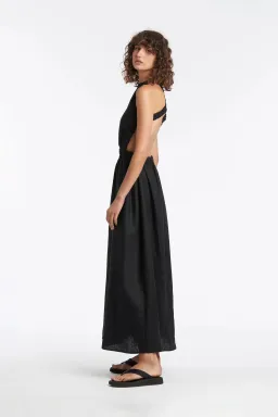 Sir The Label Alena Maxi Dress Black Size 1 / AU 8 for rent on The Volte - image 4