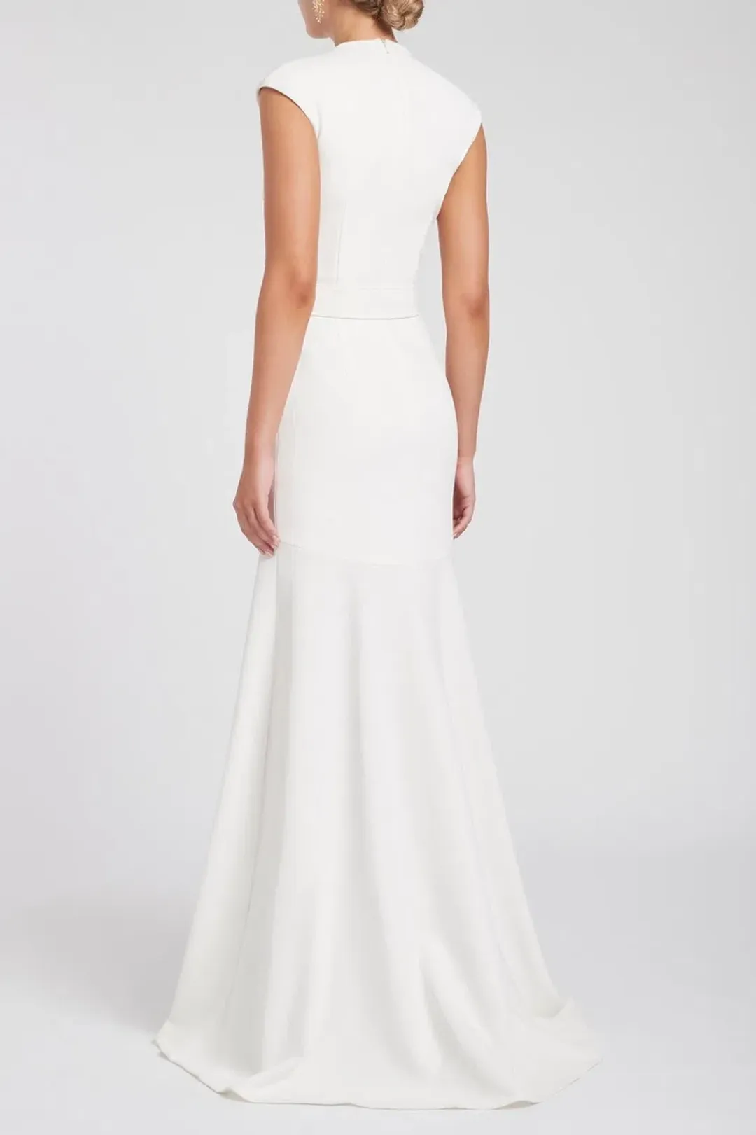 Rebecca Vallance Milan Gown White Size 12 for rent on The Volte - main image