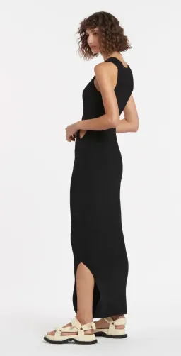 Sir the Label Kelvin Draped Dress in Black Size 1 / AU 8 for rent on The Volte - image 5