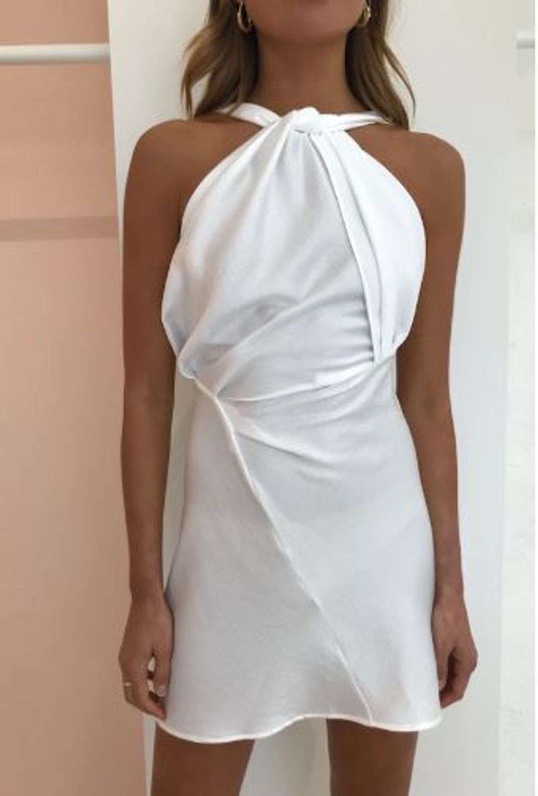 One Fell Swoop - Audrey Mini - White sz 8 for rent on The Volte - main image