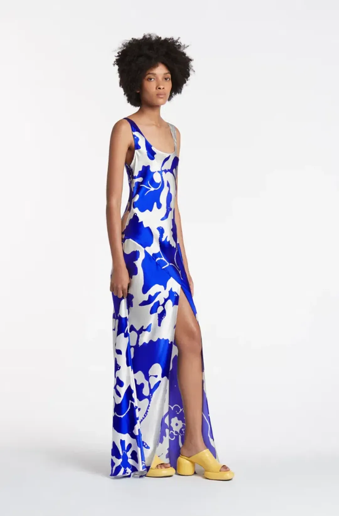 Sir the Label Esme Bias Maxi Dress Merce Abstract Print Size 1 / AU 8 for rent on The Volte - main image
