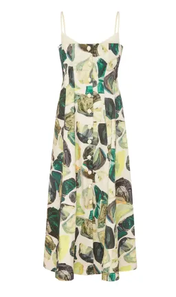 Alemais Siena Bandeau Midi Dress in Green Size 6  for rent on The Volte - image 4