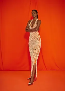 Khanums Kyhlet Maxi Dress Orange Size S / Au 8 for rent on The Volte - image 1