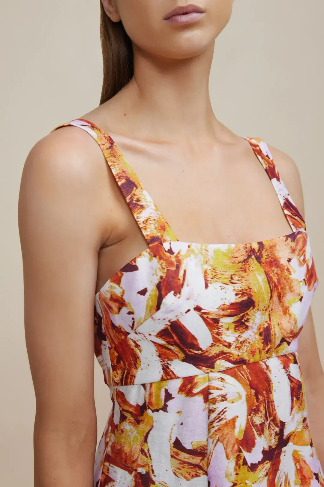 Acler Withington Dress Lilac Brush Size 6 for rent on The Volte - main image