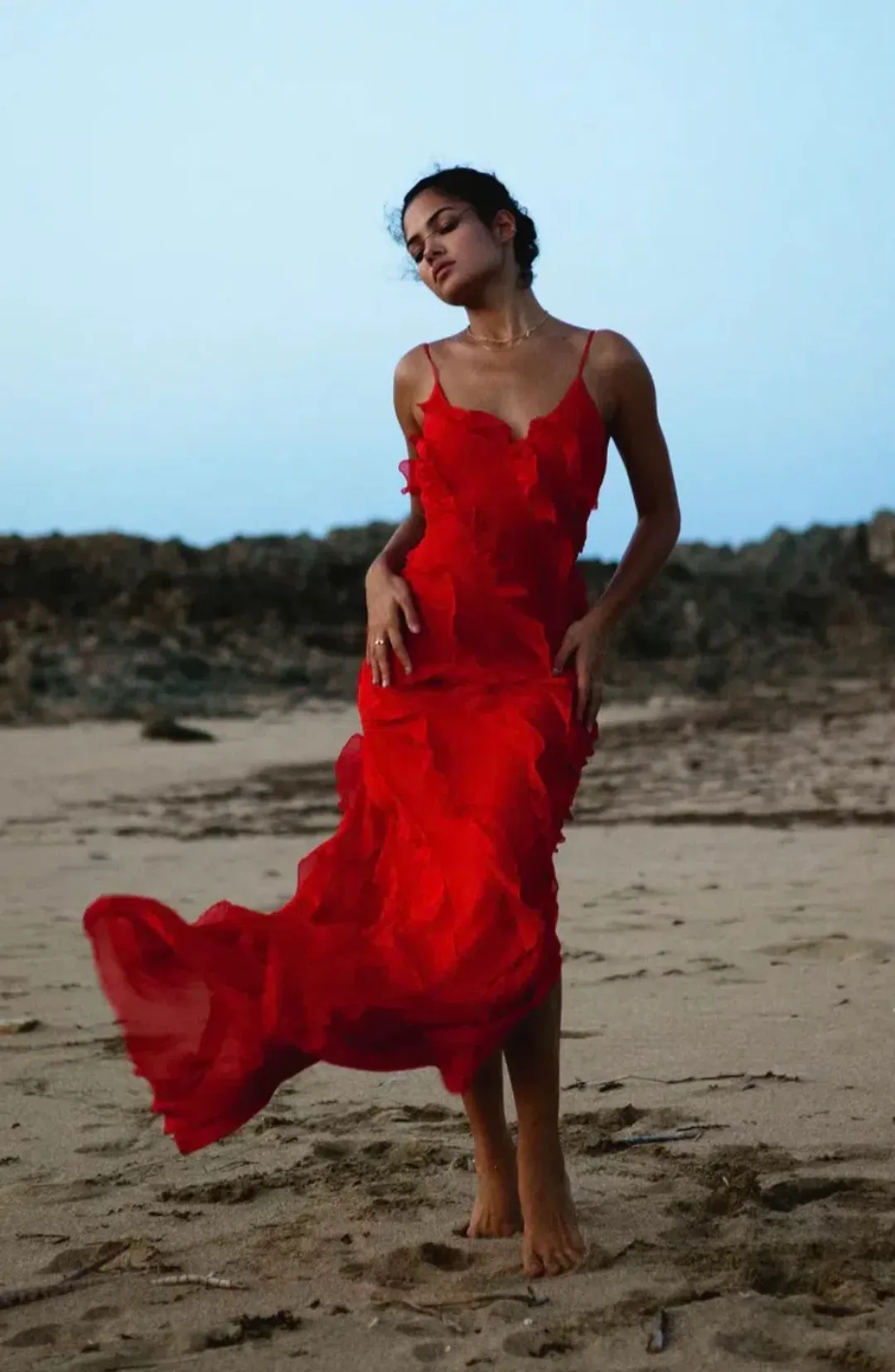 Rat & Boa Cecelia Dress Red Size XS/6 for rent on The Volte - main image