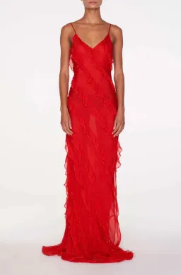 Rat & Boa Cecelia Dress Red Size XS/6 for rent on The Volte - image 3