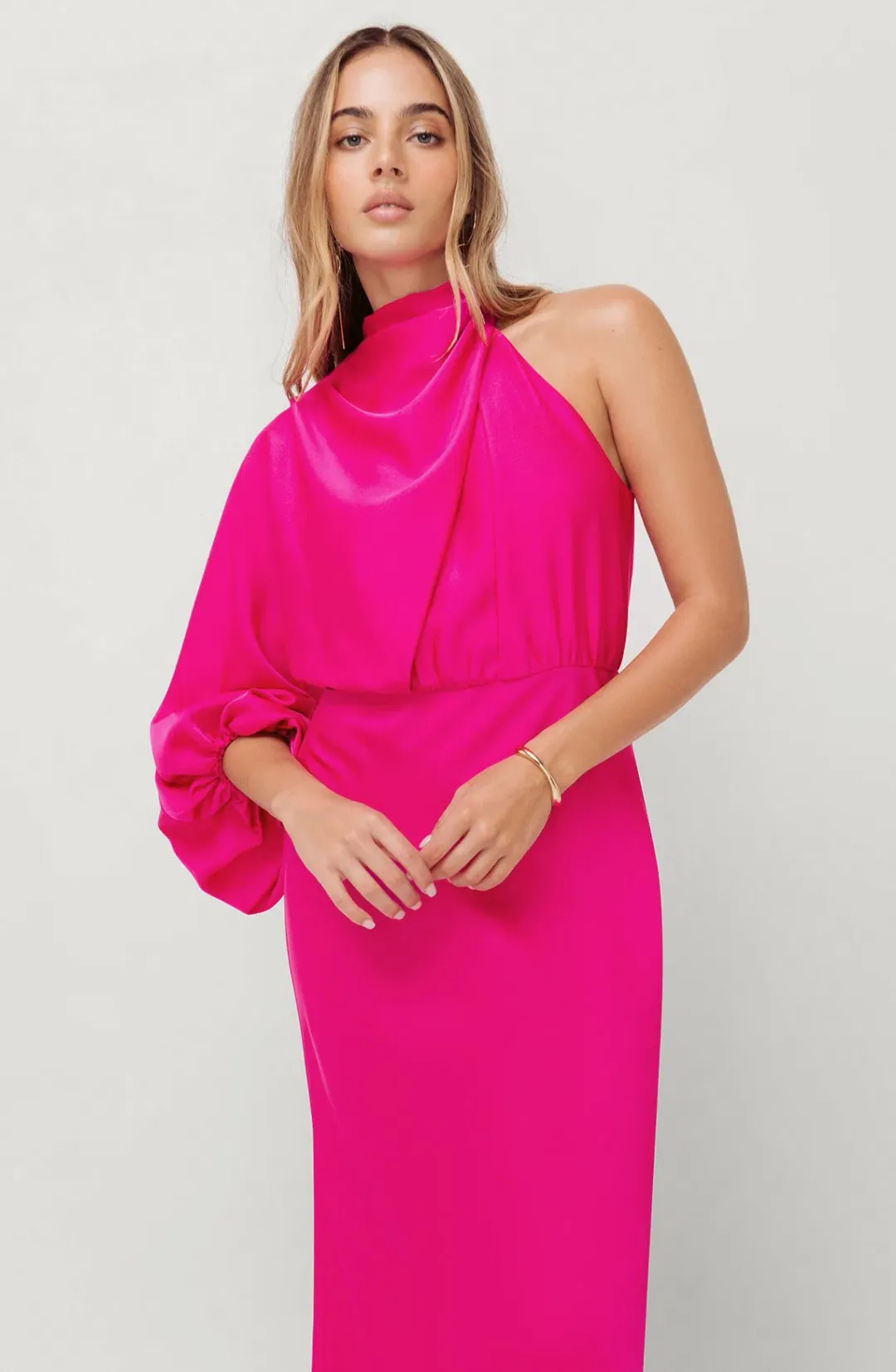Sheike Olivia Dress Fuchsia Pink Size AU 12 for rent on The Volte - main image