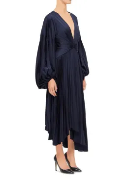 Acler Palms Dress Navy Size 8 for rent on The Volte - image 3