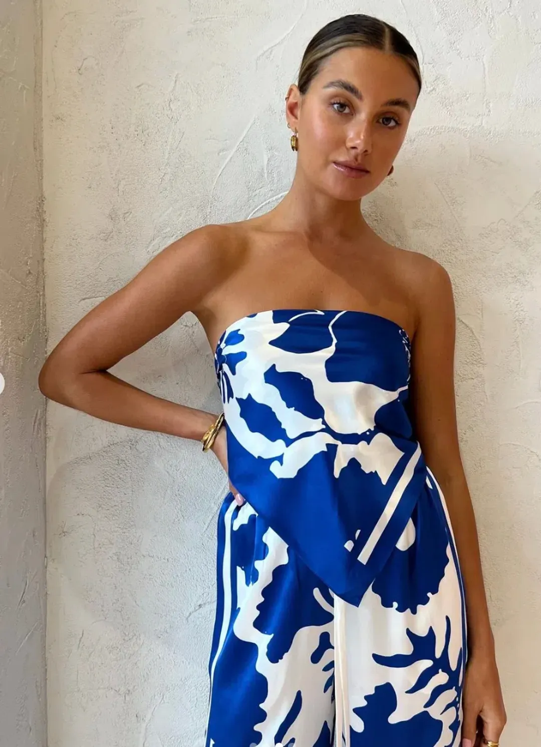 Sir the Label Esme Scarf & Pants Set Print Size 6 for rent on The Volte - main image