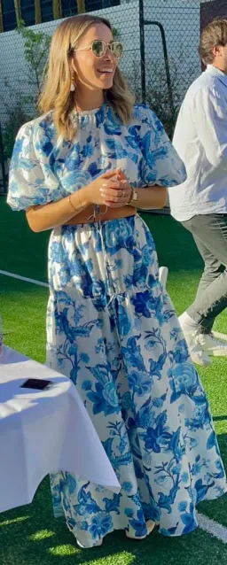 Sir The Label Amaris Puff Sleeve Top & Gathered Skirt Set Floral Size 0 / Au 6 for rent on The Volte - image 4