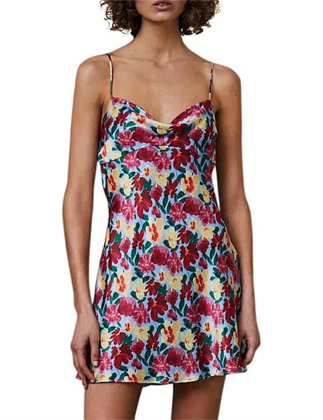 Bec & Bridge Lucette Mini Dress Floral Size 8 / S for rent on The Volte - main image