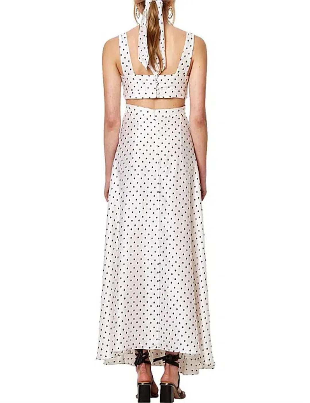 Bec & Bridge Little Cuba Maxi Dress Polka Dot Size 8 for rent on The Volte - main image