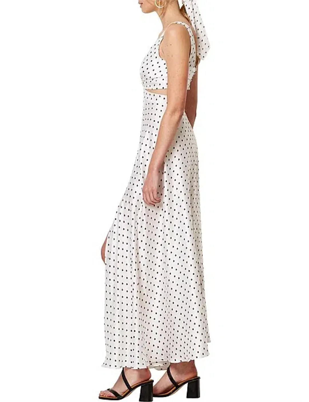 Bec & Bridge Little Cuba Maxi Dress Polka Dot Size 8 for rent on The Volte - main image