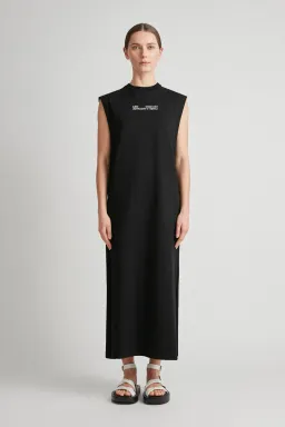 Camilla and Marc Emery Cotton Tank Dress Black Size 12 for rent on The Volte - image 1