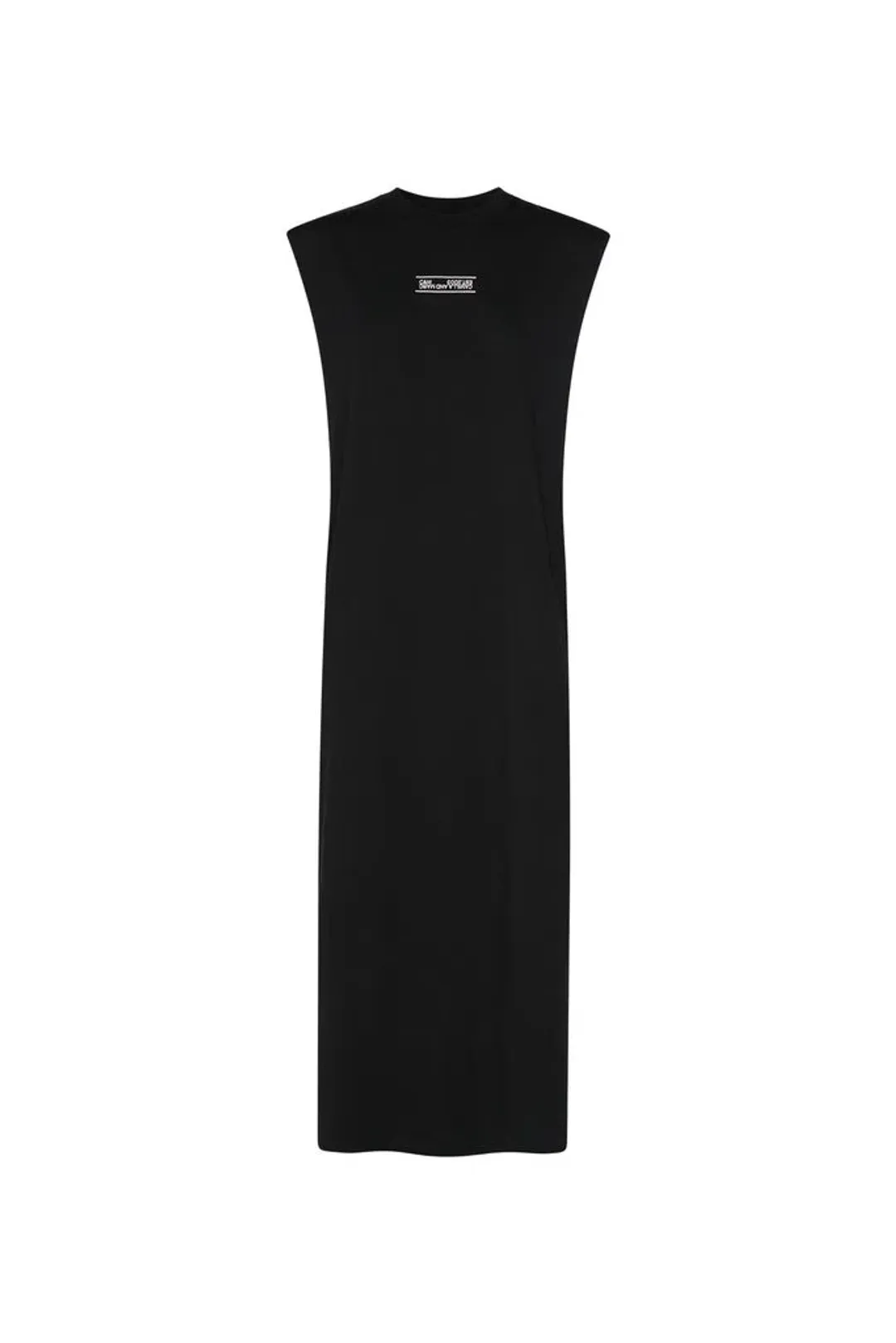 Camilla and Marc Emery Cotton Tank Dress Black Size 12 for rent on The Volte - main image