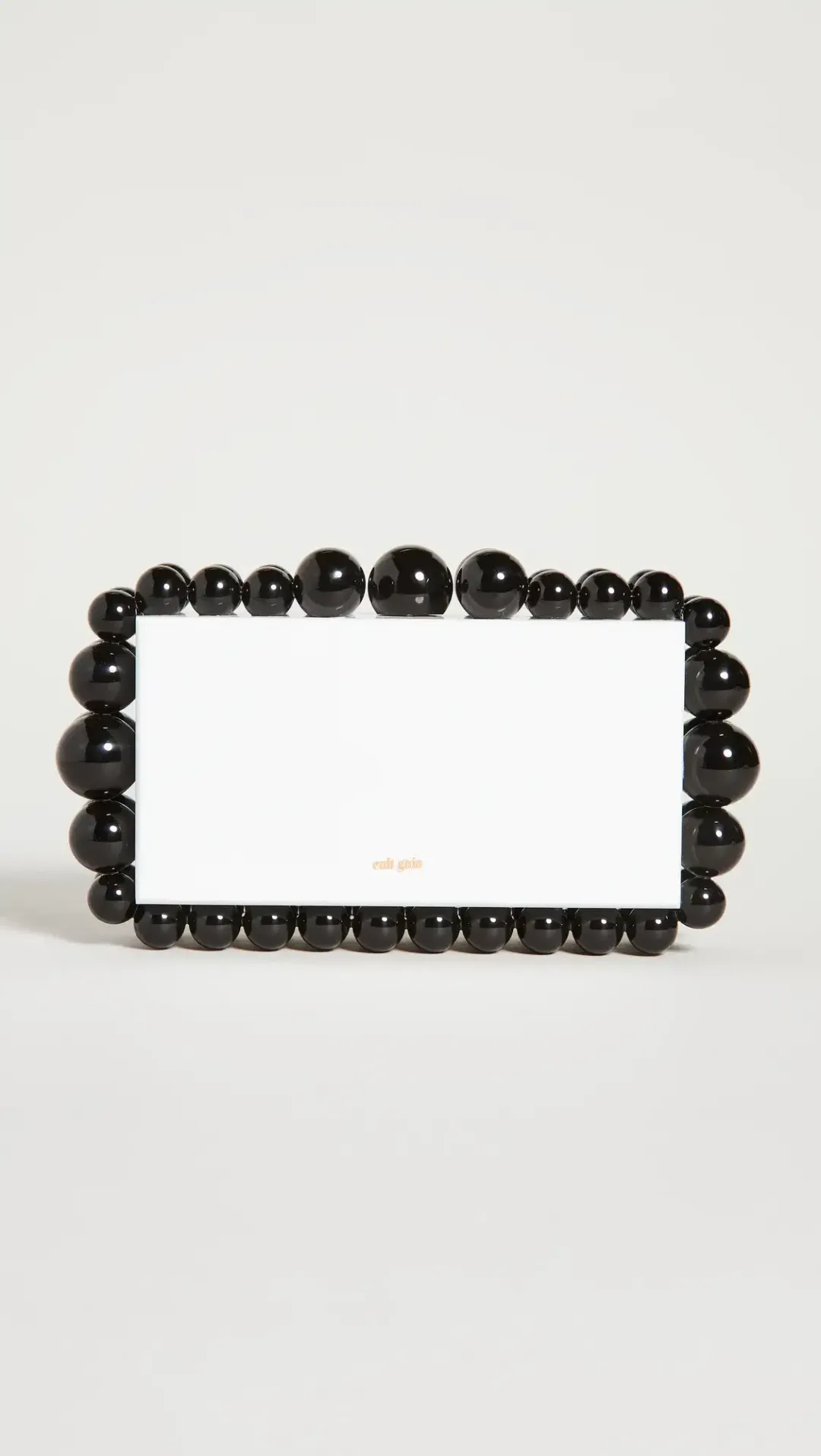 Cult Gaia Eos Clutch Black/White for rent on The Volte - main image