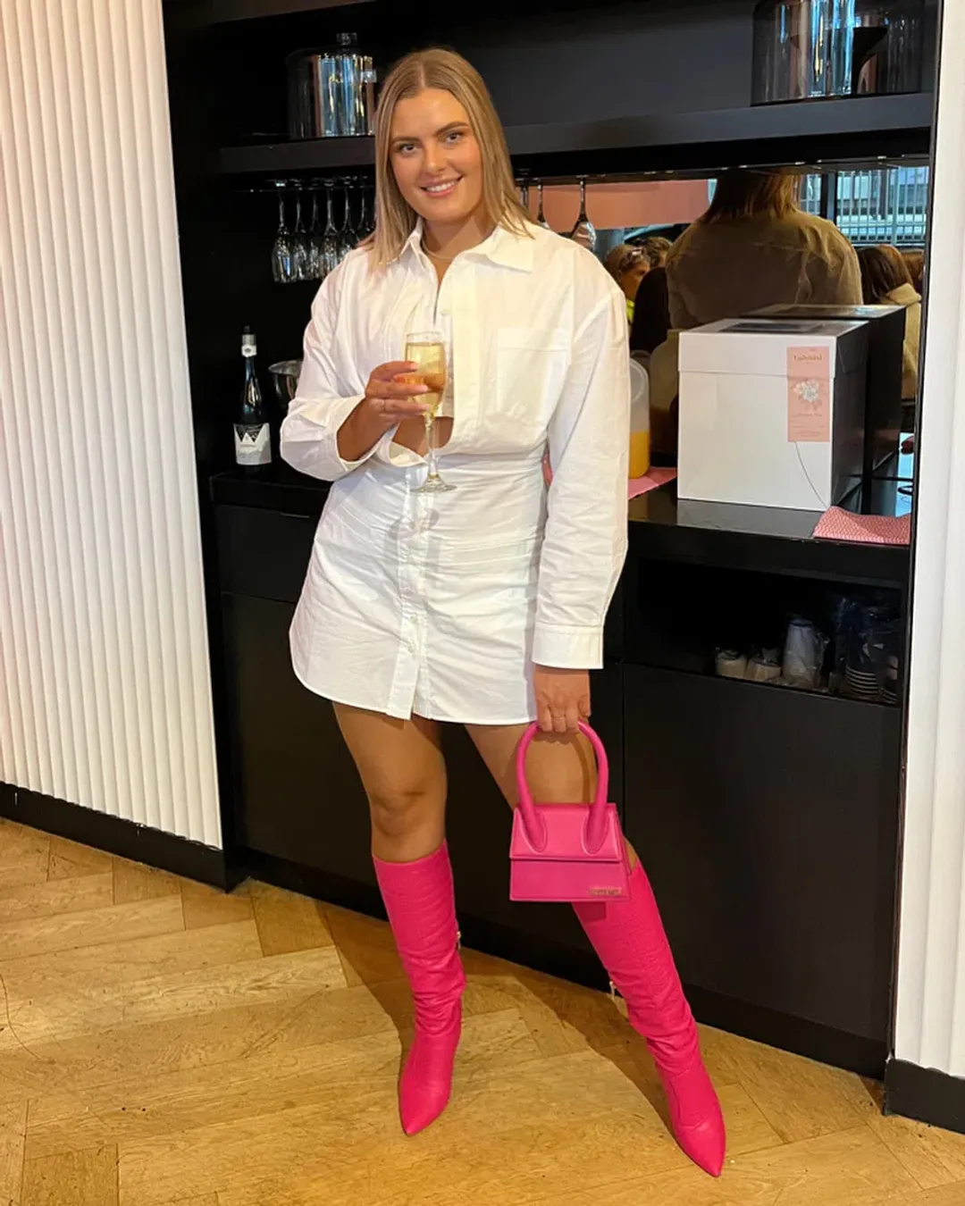 Jacquemus La Robe Baunhilha Mini Dress White Size 40 / Au 12 for rent on The Volte - main image