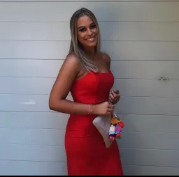 Abyss by Abby Sofia Dress Red Size 10 for rent on The Volte - image 2