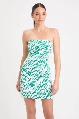 Kookai Jamila Mini Dress Multi Print Size 34 / Au 6 for rent on The Volte - image 2