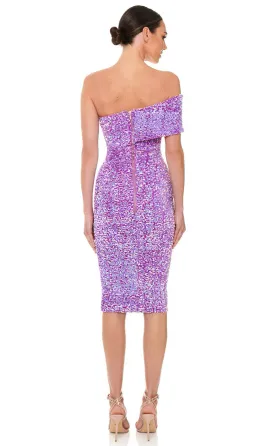 Eliya the Label Alyssa Dress Purple Size S/Au 8  for rent on The Volte - image 2