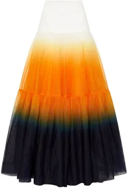 AJE Awaken Skirt Marigold Ink Ombre Size 4 for rent on The Volte - image 2
