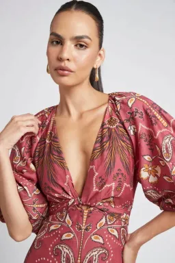 Sheike Panama Maxi Dress Print Size 10 for rent on The Volte - image 2