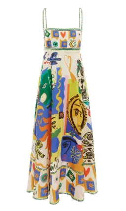 Alemais Soleil Sundress Multi Size 8 for rent on The Volte - image 3