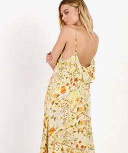 Spell & the Gypsy Sayulita Frill Maxi Dress Sunflower Print Size 12 for rent on The Volte - image 4