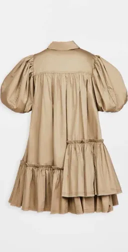 Aje Ambience Shirt Dress Brown Size 8 for rent on The Volte - image 4