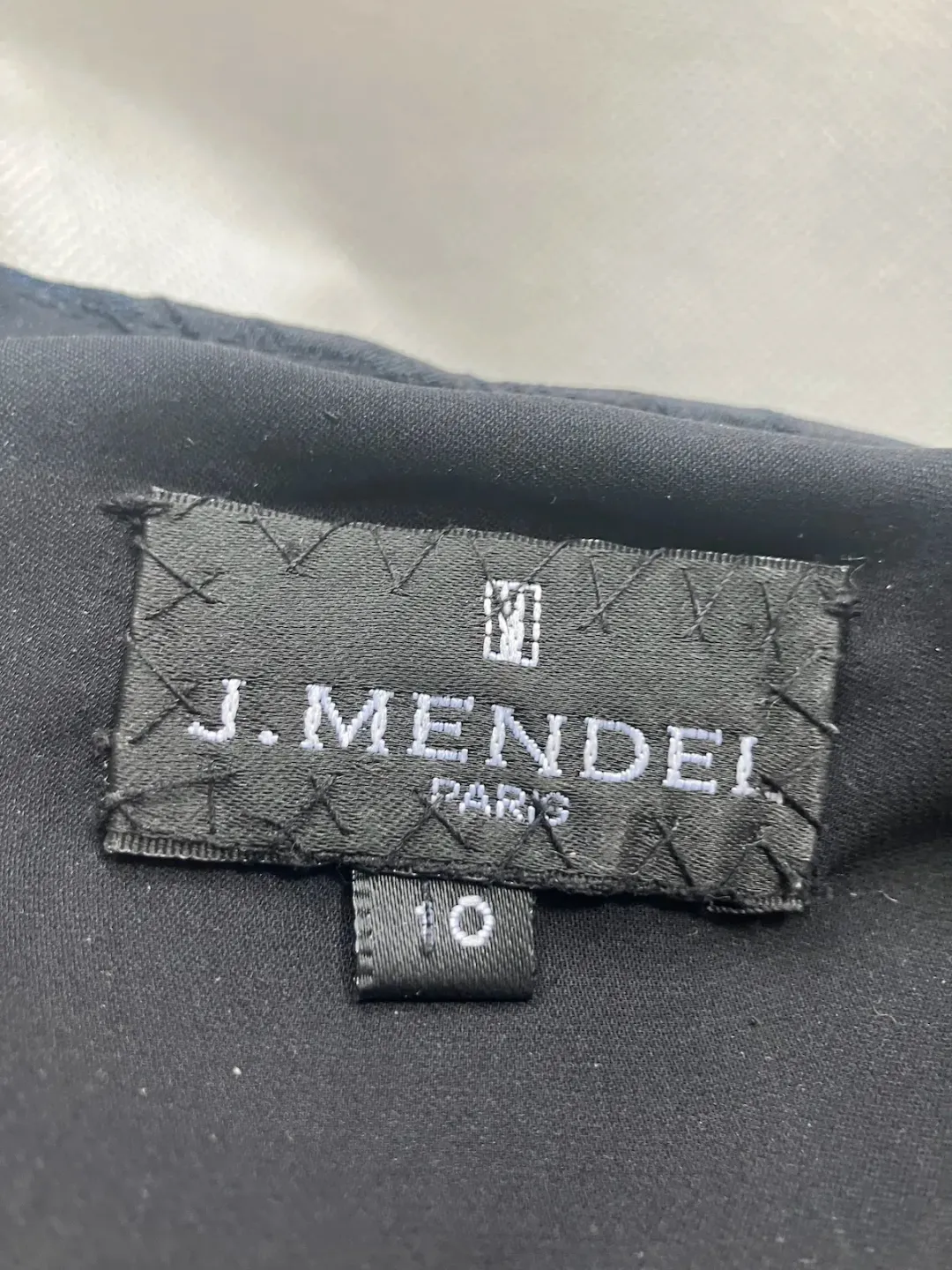 J. Mendel Paris Floor-Length Gown Navy Blue Size AU 12  for rent on The Volte - main image