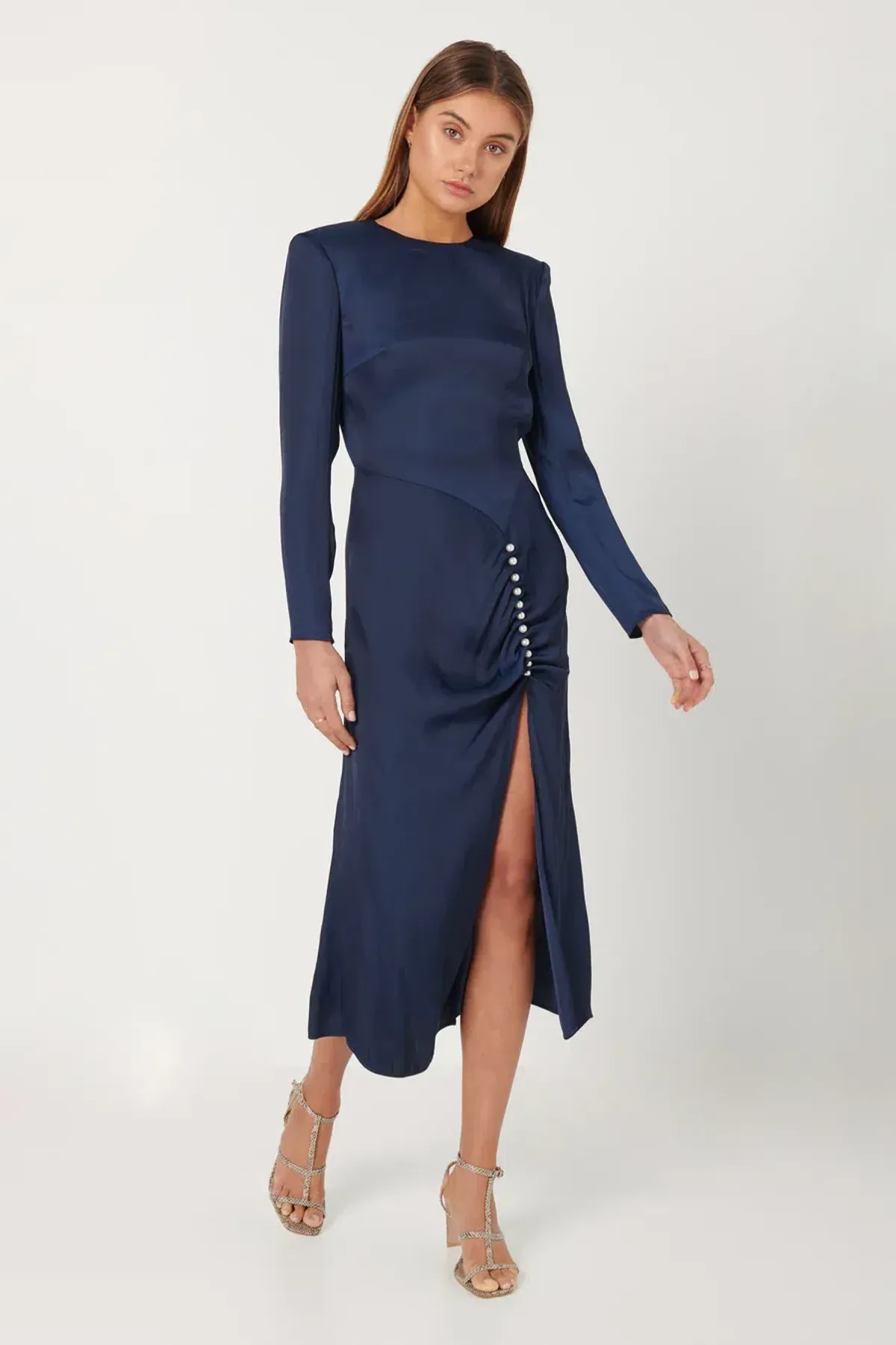 Elliatt Ministry Dress Midnight Blue Size S/ Au 8 for rent on The Volte - main image