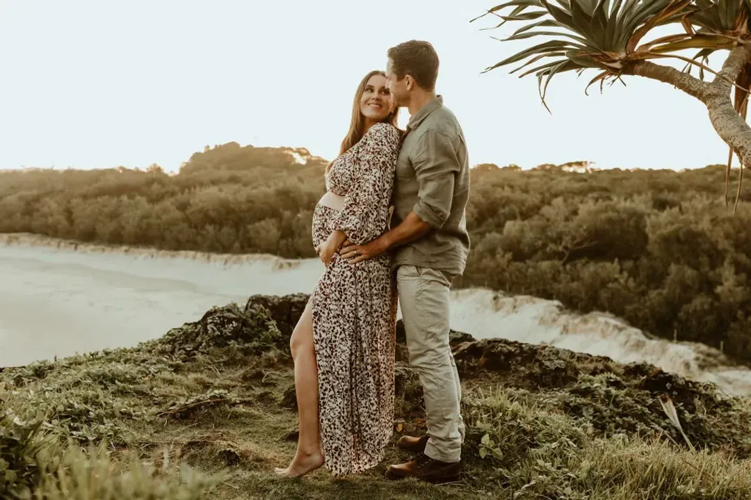 Matteau Voluminous Cropped Blouse and Draw Cord Split Skirt in Santal Print Size 2/Au8 for rent on The Volte - main image